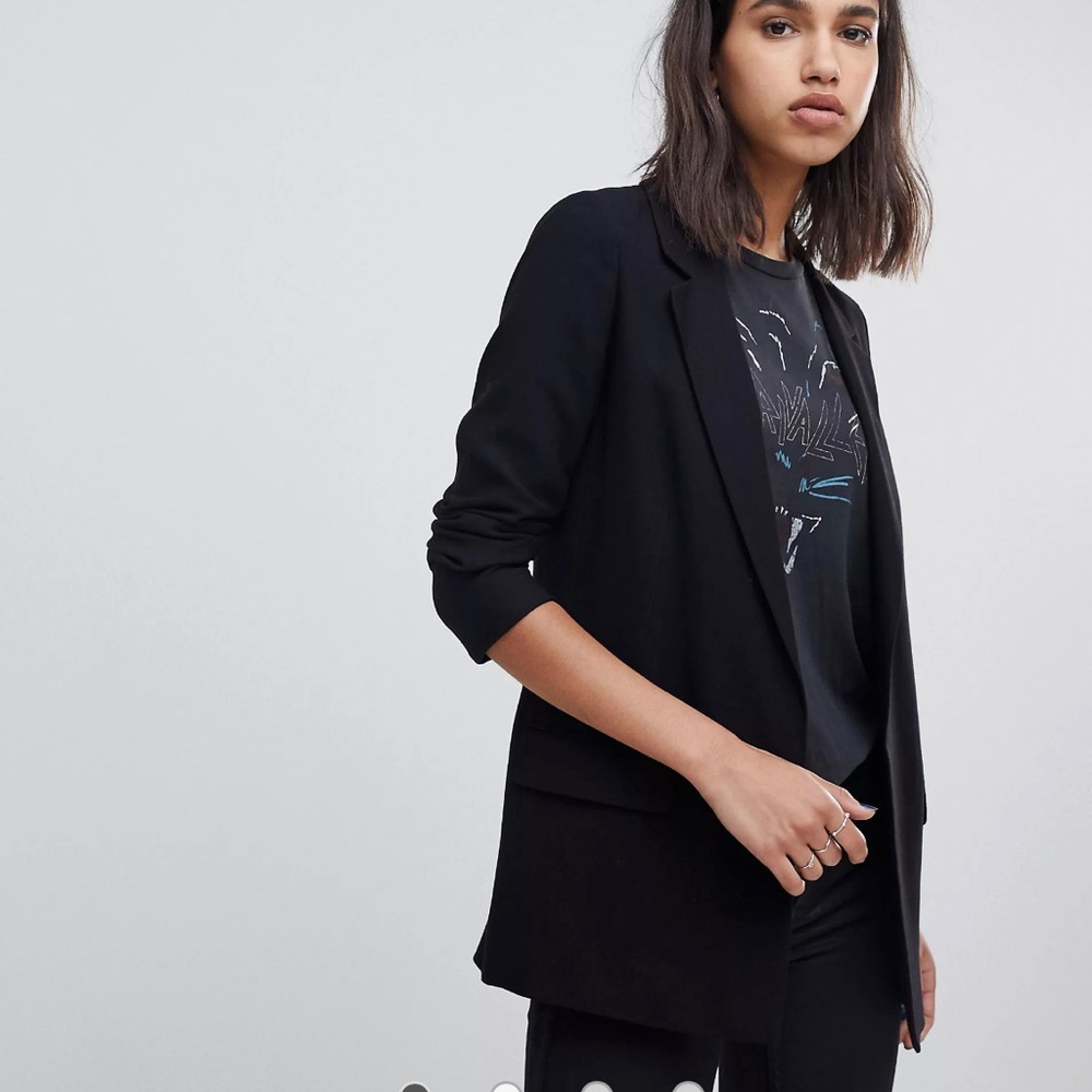 All Saints Aleida Blazer black NWOT 6